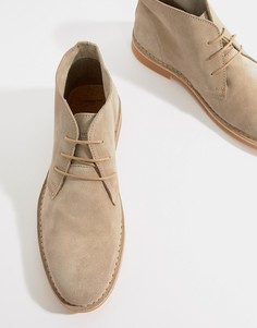 Замшевые дезерты Selected Homme - Бежевый