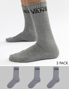 3 пары серых носков Vans Classic VXSEHTG - Серый