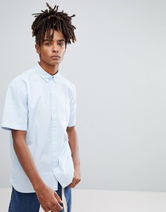 Рубашка в полоску с короткими рукавами Carhartt WIP - Синий