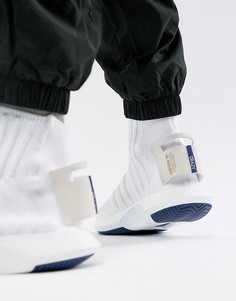 Белые кроссовки adidas Originals Crazy Sock Primeknit CQ1012 - Белый