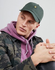 Бейсболка цвета хаки Lyle &amp; Scott - Зеленый
