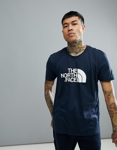 Темно-синяя футболка с принтом The North Face Easy - Темно-синий