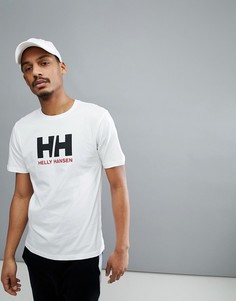 Белая футболка с логотипом Helly Hansen - Белый