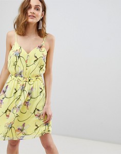 Платье мини с цветочным принтом Vero Moda - Мульти