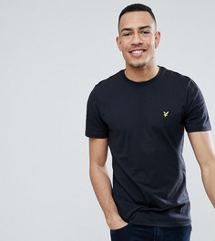 Черная футболка с логотипом Lyle &amp; Scott TALL - Черный