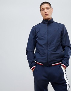 Темно-синяя куртка с полосатой отделкой Tommy Hilfiger Sports Capsule - Темно-синий