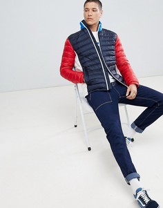 Складывающаяся дутая куртка в стиле колор блок Tommy Hilfiger Sports Capsule - Мульти