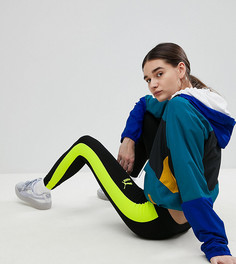 Леггинсы с неоновыми полосками по бокам Puma эксклюзивно для ASOS - Черный