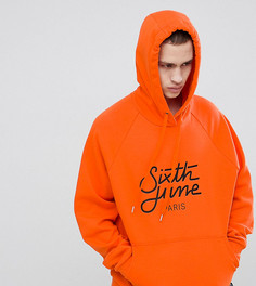 Худи оранжевого цвета Sixth June эксклюзивно для ASOS - Оранжевый