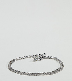 Серебристый браслет-цепочка DesignB эксклюзивно для ASOS - Серебряный