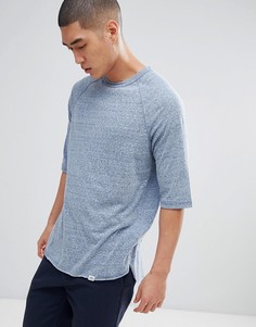 Футболка с рукавами реглан и закругленным краем Cheap Monday - Синий