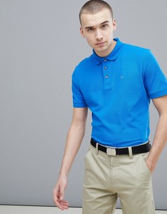 Синее поло с логотипом Calvin Klein C9161 - Синий