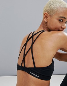 Черный бюстгальтер New Balance Studio - Черный