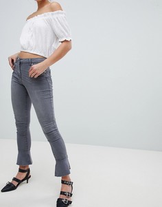 Расклешенные джинсы скинни Parisian - Серый