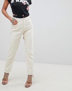 Прямые джинсы с высокой талией G-Star 3301 - Белый