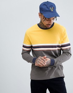 Свободный лонгслив ASOS DESIGN - Желтый