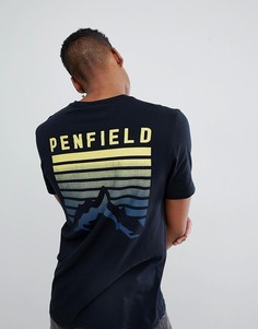 Черная футболка с логотипом Penfield - Черный