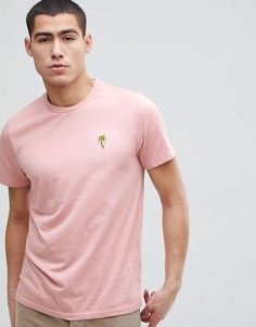 Футболка с нашивкой Jack &amp; Jones Originals - Розовый