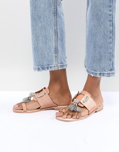 Сандалии с веревочной завязкой Free People Maui - Бежевый