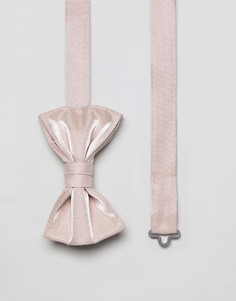 Розовый галстук-бабочка ASOS DESIGN - Розовый