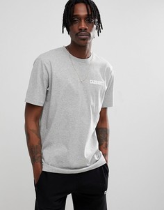 Серая футболка Carhartt WIP College - Серый