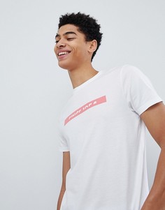 Футболка с надписью ASOS DESIGN - Белый