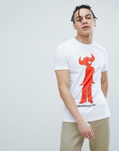 Футболка с принтом группы Jamiroquai от ASOS DESIGN - Белый