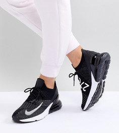 Кроссовки Nike Air Max 270 Flyknit - Черный