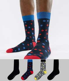 Комплект из 4 пар носков Jack & Jones - Мульти