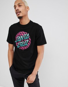 Черная футболка Santa Cruz - Черный