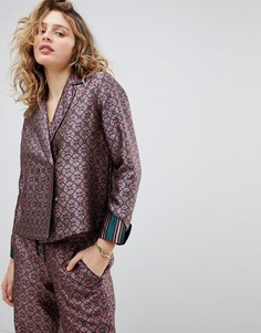 Двубортная пижамная рубашка Maison Scotch - Мульти