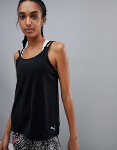Черная спортивная майка Puma - Черный