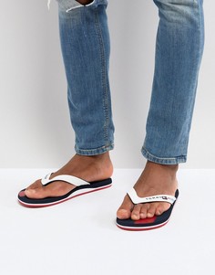 Белые шлепанцы с логотипом Tommy Hilfiger Lane - Белый