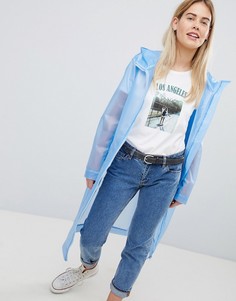 Куртка-дождевик молочного цвета ASOS DESIGN - Белый