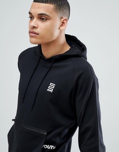 Худи с карманом-кенгуру Jack &amp; Jones - Черный