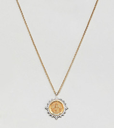 Ожерелье с покрытием золотом и серебром Dogeared - Золотой