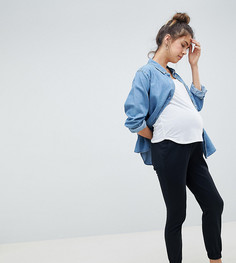 Базовые джоггеры скинни ASOS DESIGN Maternity - Черный