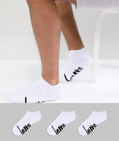Набор из 3 пар белых носков Hype - Белый