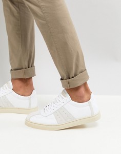 Кроссовки со вставками Selected Homme Premium - Белый