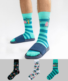 3 пары носков ASOS DESIGN - Мульти