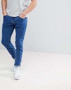 Джинсы скинни Wrangler Bryson Made of Stone - Синий