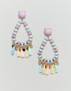 Серьги с кисточками ASOS DESIGN - Золотой