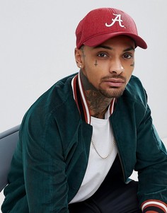 Бейсболка с отделкой Alabama Mitchell &amp; Ness - Красный