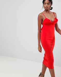 Платье миди ASOS DESIGN - Красный