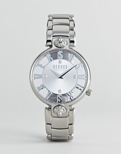 Серебристые наручные часы Versus Versace Kirstenhof VP490518 - 34 мм - Серебряный