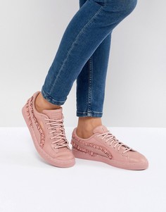 Классические кроссовки с оборками Puma - Розовый