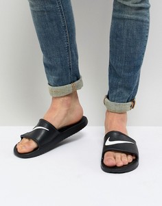 Черные шлепанцы Nike Kawa 832528-001 - Черный