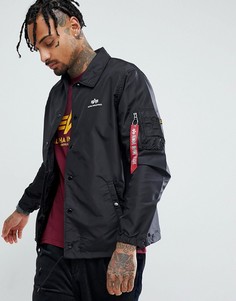 Черная спортивная куртка Alpha Industries TT - Черный