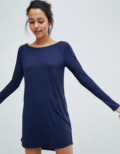 Платье с длинными рукавами Tommy Hilfiger - Темно-синий