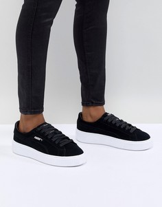 Замшевые классические кроссовки Puma - Черный